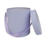 Round Flower Box 18.6cm dia x 19cmH Lilac
