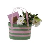 Lined Flower Basket