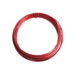Aluminium Wire - Red 5mmx4m