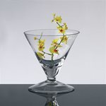 Squat Martini Vase - size: 125x180x180mmH