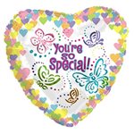 YSS Butterflies - 9 inch Stick Balloon