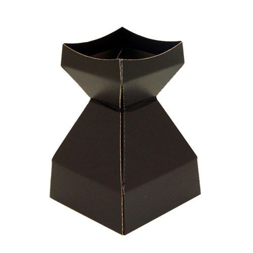 Tapered Water Vase Black-260mmH