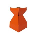 Tapered Water Vase Orange-260mmH