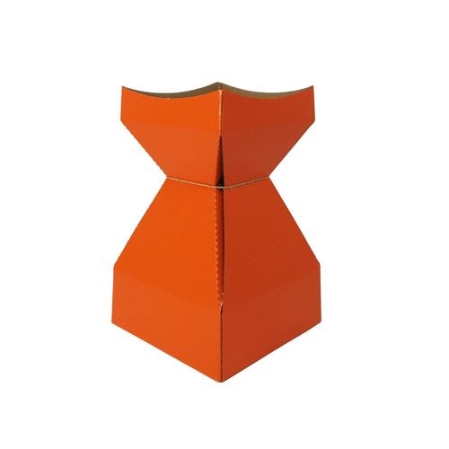 Tapered Water Vase Orange-260mmH