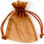 Org. Bags - small 7.5x11cmH - Brown