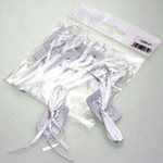 Corsage Ties - White - 5 Pack