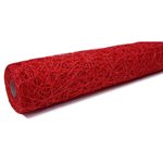 Sisal Mesh (Red) - size: 54cm x 6yds